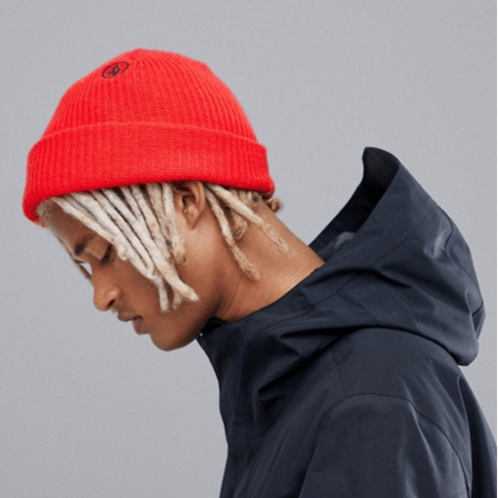 ⚡️Volcom Red Beanie Knit Hat - Picture 1 of 6